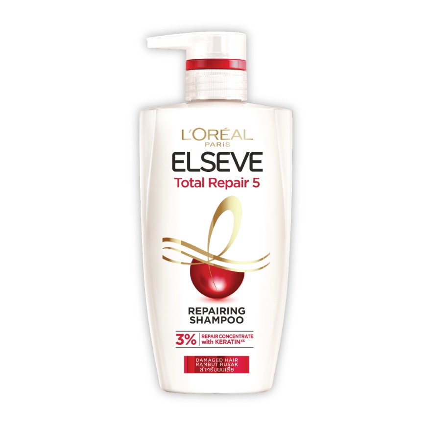 Loreal Elseve Shampoo/Conditioner - Total Repair 5 Shampoo 620ml